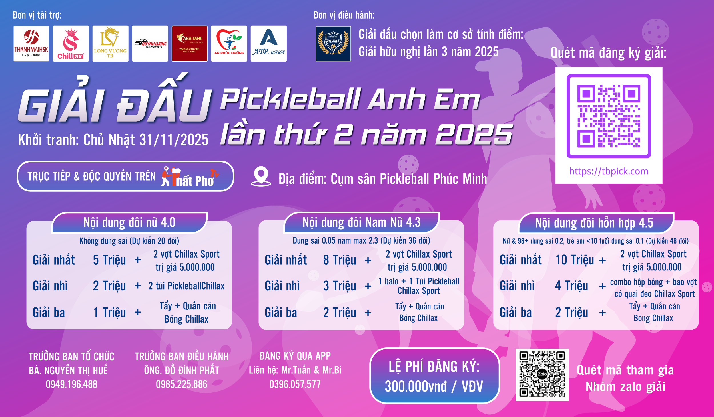 Giải đấu Pickleball Shelly - Mit Open